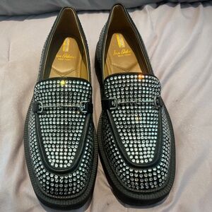 Sam Edelman sparkle loafers like new size 8/38.5